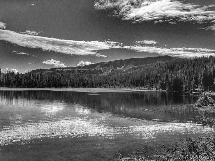 Fly fishing Zimmerman Lake, Colorado